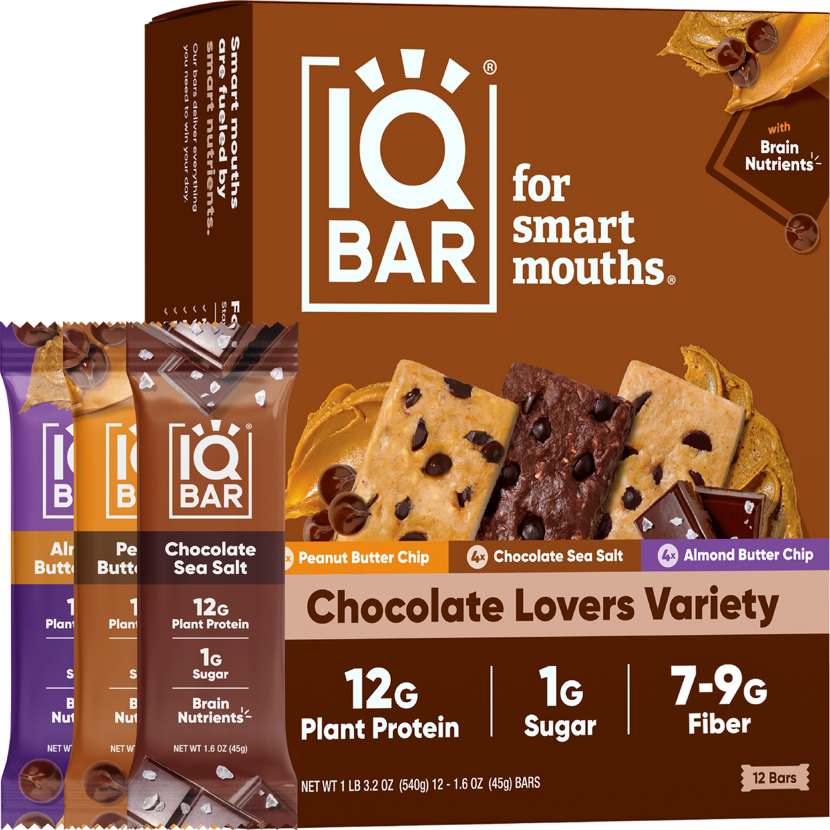 Chocolate Lovers Variety (12 Bars)