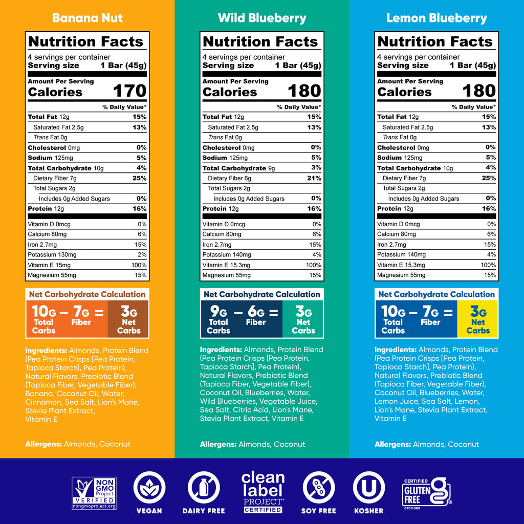 Fruit Lovers Variety (12 Bars)