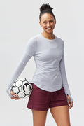 Foudy Women's Longsleeve Workout Top