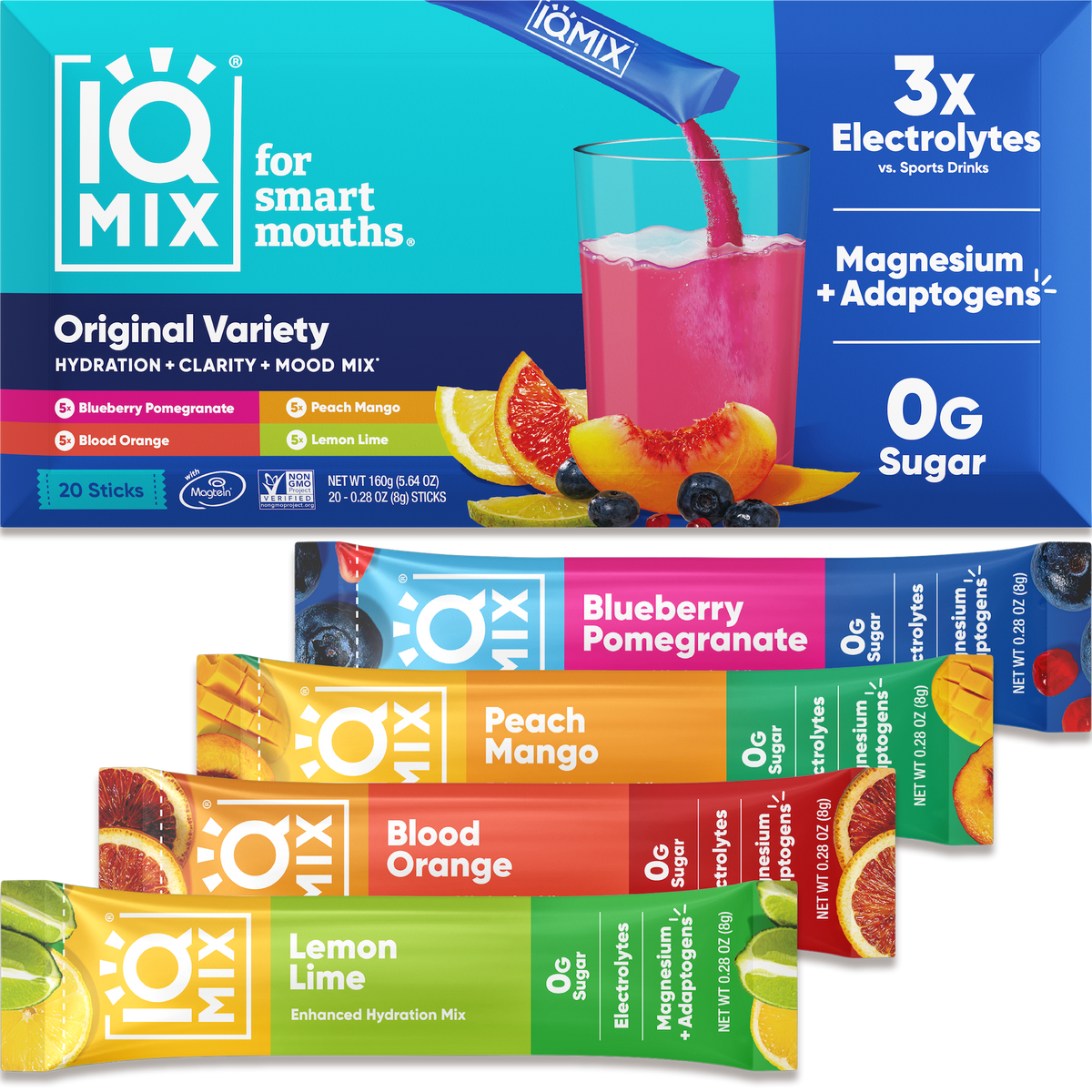 IQMIX Original Variety (20 Sticks)