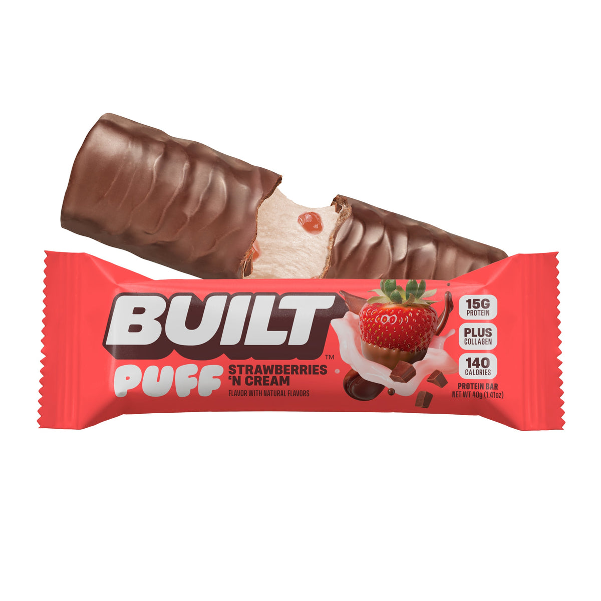 Strawberries 'N Cream Puff