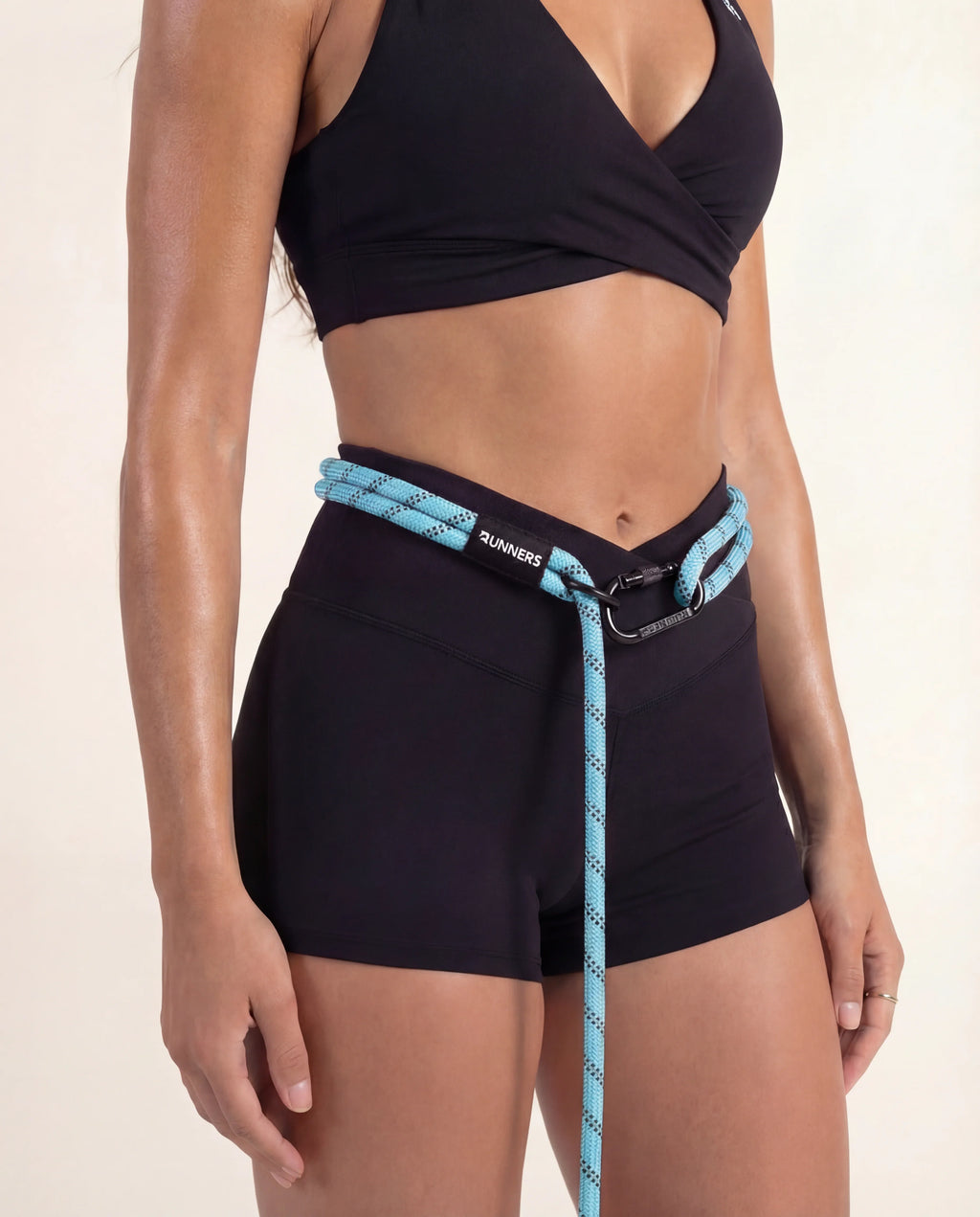 Aqua Blue Runners Hands-Free Dog Leash